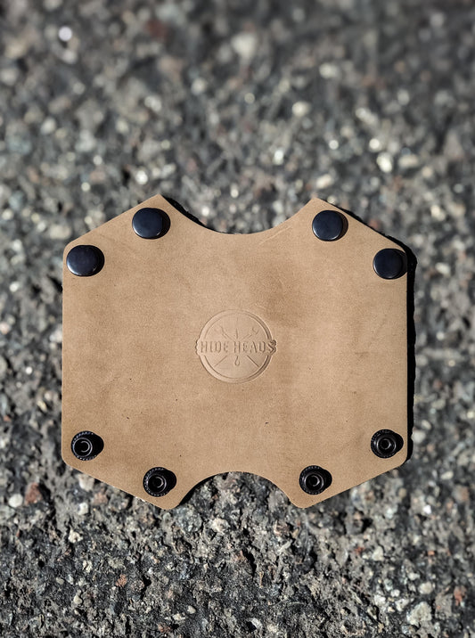 Leather Hard Hat Band - Tan