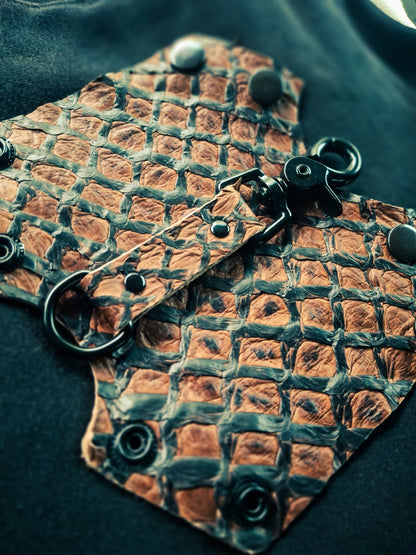 2-Piece Set: Pirarucu Back Band + Keychain