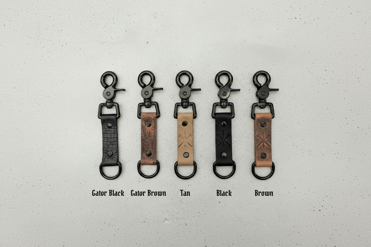 Leather Keychain