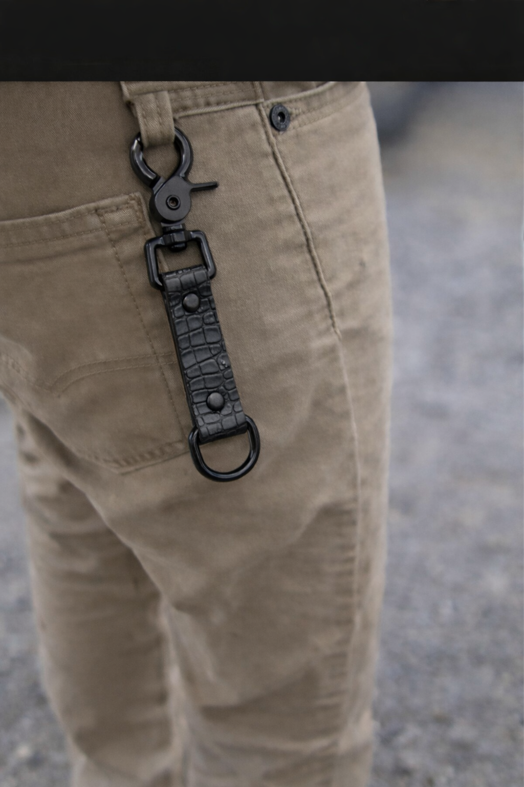 Leather Keychain