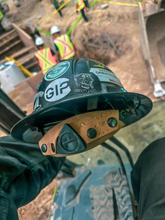 Leather Hard Hat Band