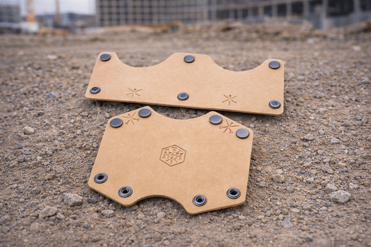 2-Piece Set: Tan Front + Back Band