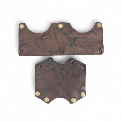 2-Piece Set: NEW Vintage Brown Front + Back Band