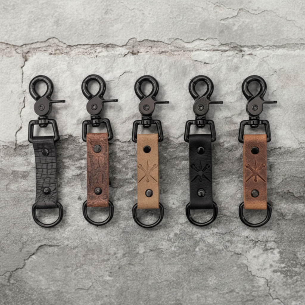 Leather Keychain